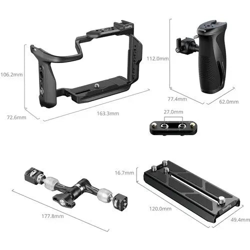 SmallRig 6382 HawkLock Quick Release Vertical Shooting Cage Kit for Canon EOS R6 V