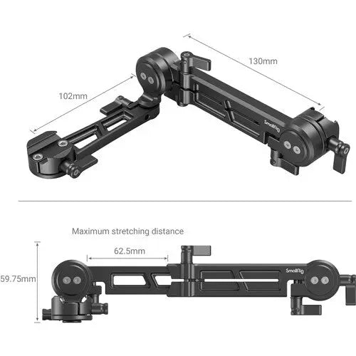 SmallRig MD3507 Adjustable EVF Mount with Nato Clamp - AVC photo video store