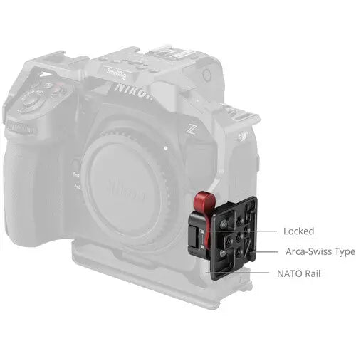SmallRig MD4857 NATO Clamp to Arca-Type Quick Release Plate - AVC photo video store