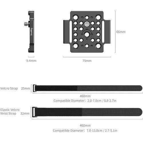 SmallRig MD4883 Mounting Plate for Zoom F3 - AVC photo video store