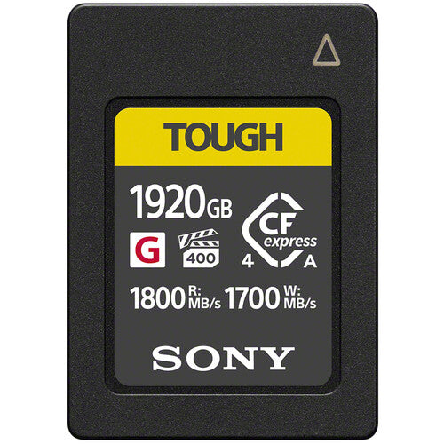 Sony CEAG1920T 1920GB CFexpress 4.0 Type A TOUGH Memory Card