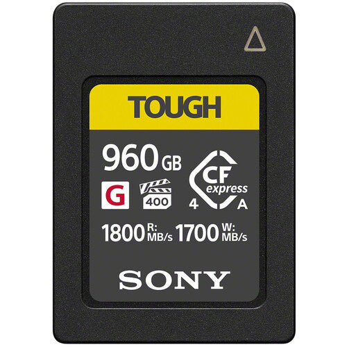Sony CEAG960T 960GB CFexpress 4.0 Type A TOUGH Memory Card