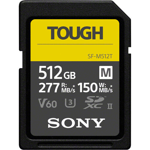 Sony SFM512T/T1 512GB SF-M Tough Series UHS-II SDXC Memory Card