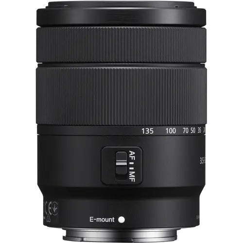 Objetivo Sony SEL18135 E 18-135 mm f/3,5-5,6 OSS, Ø55 