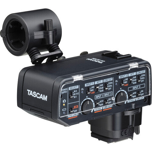 TASCAM CA-XLR2D-C XLR Microphone Adapter Kit for Canon Cameras