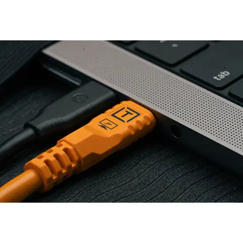 Tether Tools TetherPro Optima USB-C Cable (31', High-Visibility Orange)