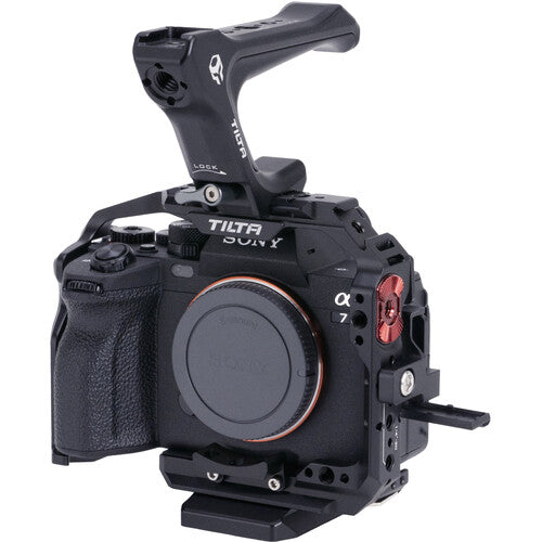 Kit de suporte básico para câmera Tilta para Sony a7 IV (preto)
