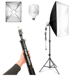Tocoan Softbox Photography Lighting Kit, 1-Light