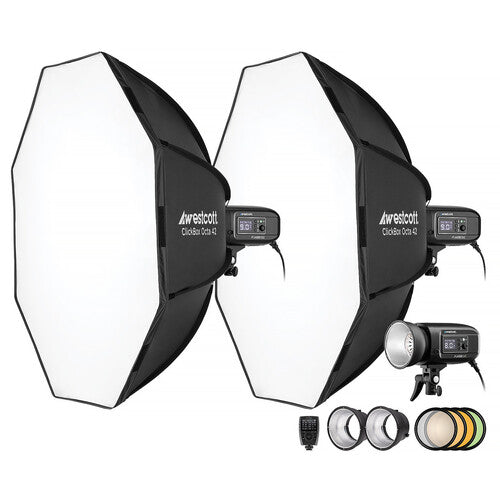 Westcott FJ400-SE 2-Light Studio Strobe Kit with FJ-X3 S Wireless Trigger for Sony Cameras (110V)