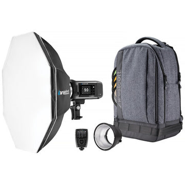 Westcott FJ400 II Strobe 1-Light Backpack Kit with FJ-X3 M Universal Wireless Trigger