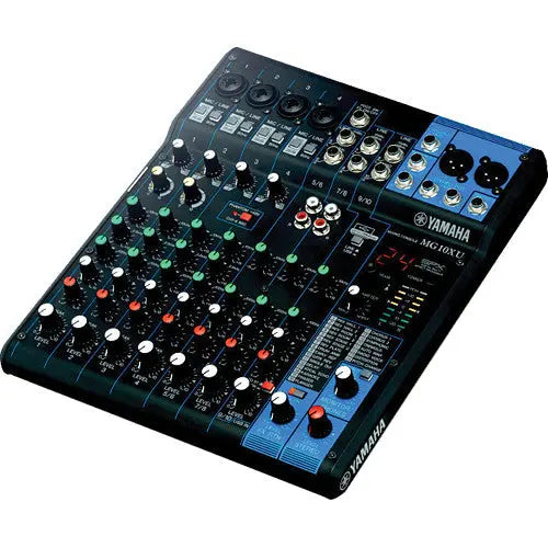 Yamaha MG10XU 10-Input Mixer with Built-In FX and 2-In/2-Out USB Interface - AVC photo video store