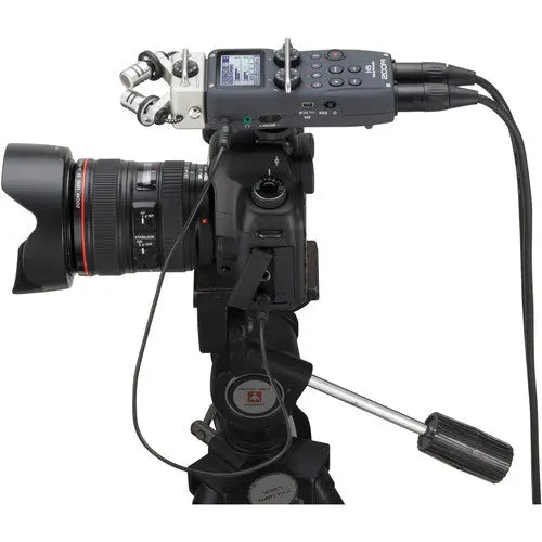 Zoom H5 4-Input / 4-Track Portable Handy Recorder with Interchangeable X/Y Mic Capsule - AVC photo video store