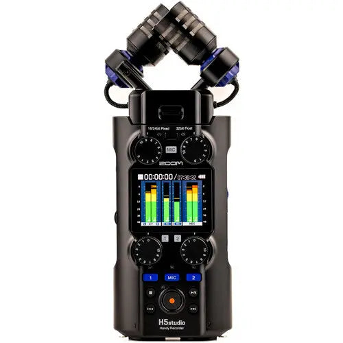 Zoom H5studio 4-Track Handy Recorder with 32-Bit Float Recording - AVC photo video store