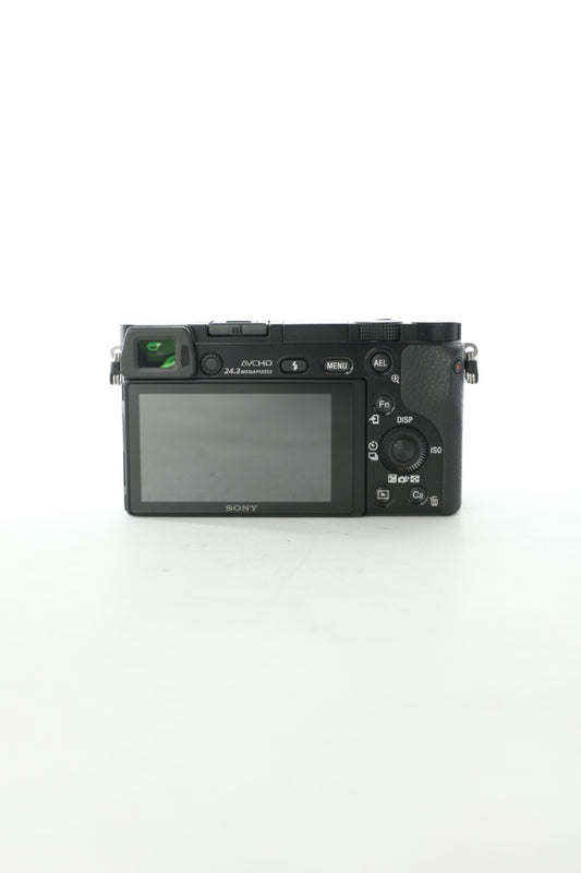 Sony A6000/3663520, A6000, Body Only, Black, Used