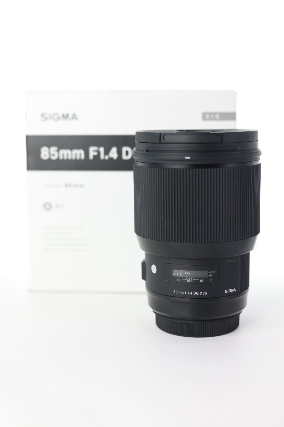 Sigma 85/1.4C/10082 85mm f/1.4 DG HSM Art Lens F/Canon, Used