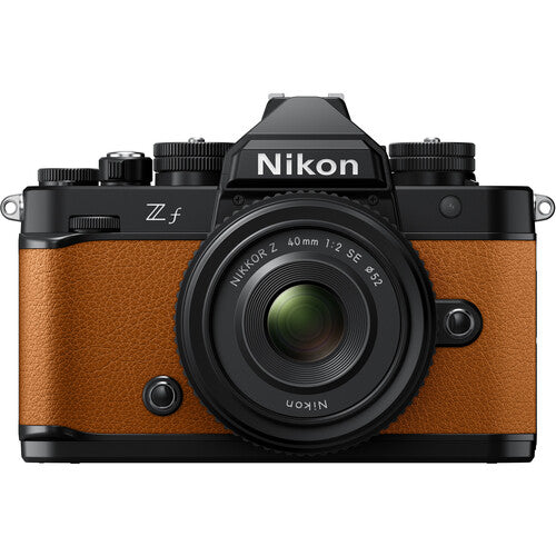 Nikon Zf FX-Format Mirrorless Camera Body, Sunset Orange