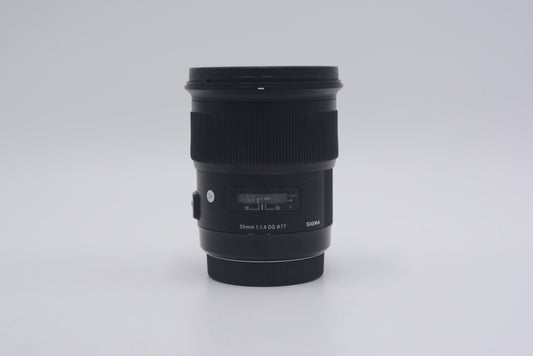 Sigma 50/1.4C/47009 50mm f/1.4 DG HSM ART Lens F/Canon, Used