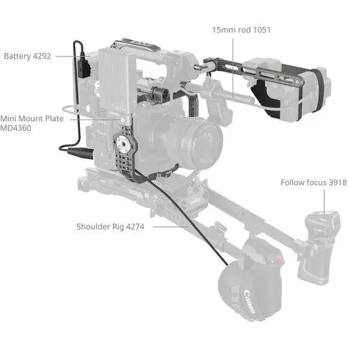 SmallRig 4946 Advanced Cage Kit for Canon C400 - AVC photo video store