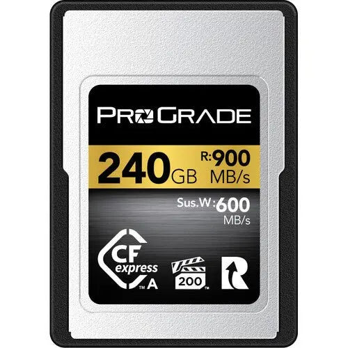 Prograde Digital PGCFXA240GENA 240GB CFexpress Type A Memory Card - AVC photo video store