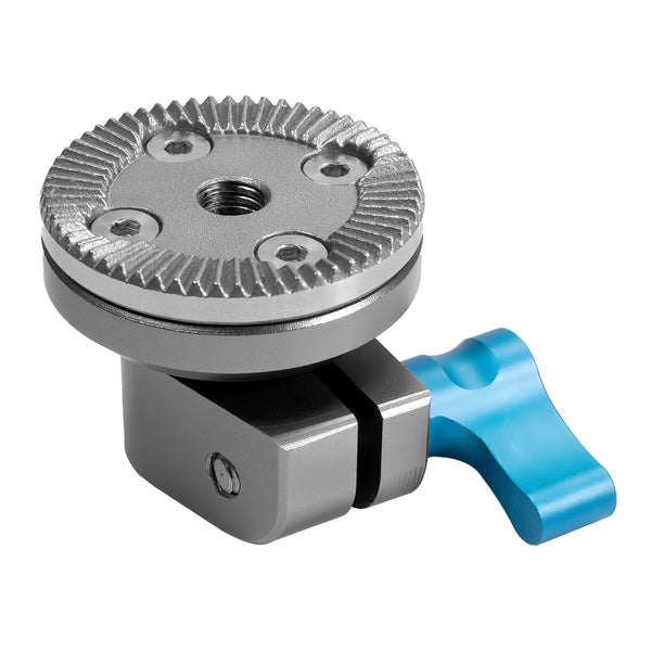 Grampo de haste única Kondor Blue Rosette (cinza espacial)