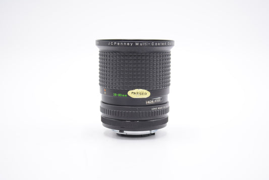 JCPenney 2880/4569 28-80mm f/3.5-4.5 F/Nikon F-Mount, Used