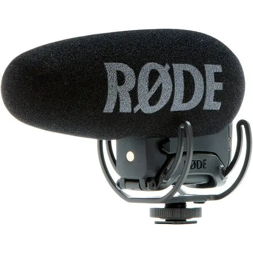 Rode Videomicpro-R+ Broadcast Quality Condenser Microphone W/Rycote Lyre Shockmount RODE