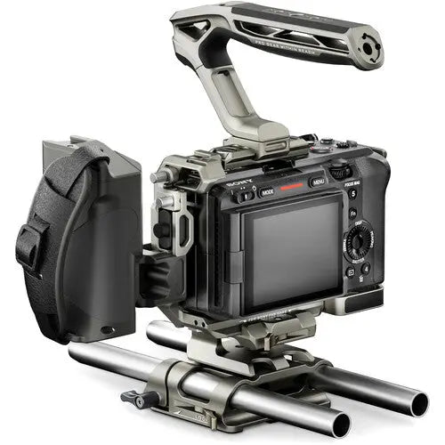 Tilta Camera Cage Pro Kit v2 for Sony FX3 & FX30 (Titanium Gray) - AVC photo video store