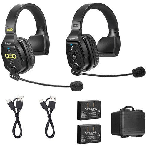 Saramonic WiTalk-WT2S 2-Person Full-Duplex Wireless Single-Ear Headset Intercom System (1.9 GHz)
