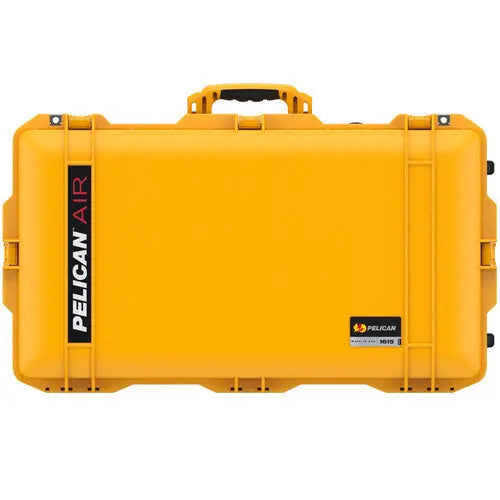 Pelican 1615AirWF Wheeled Hard Case with Foam Insert (Yellow) - AVC photo video store