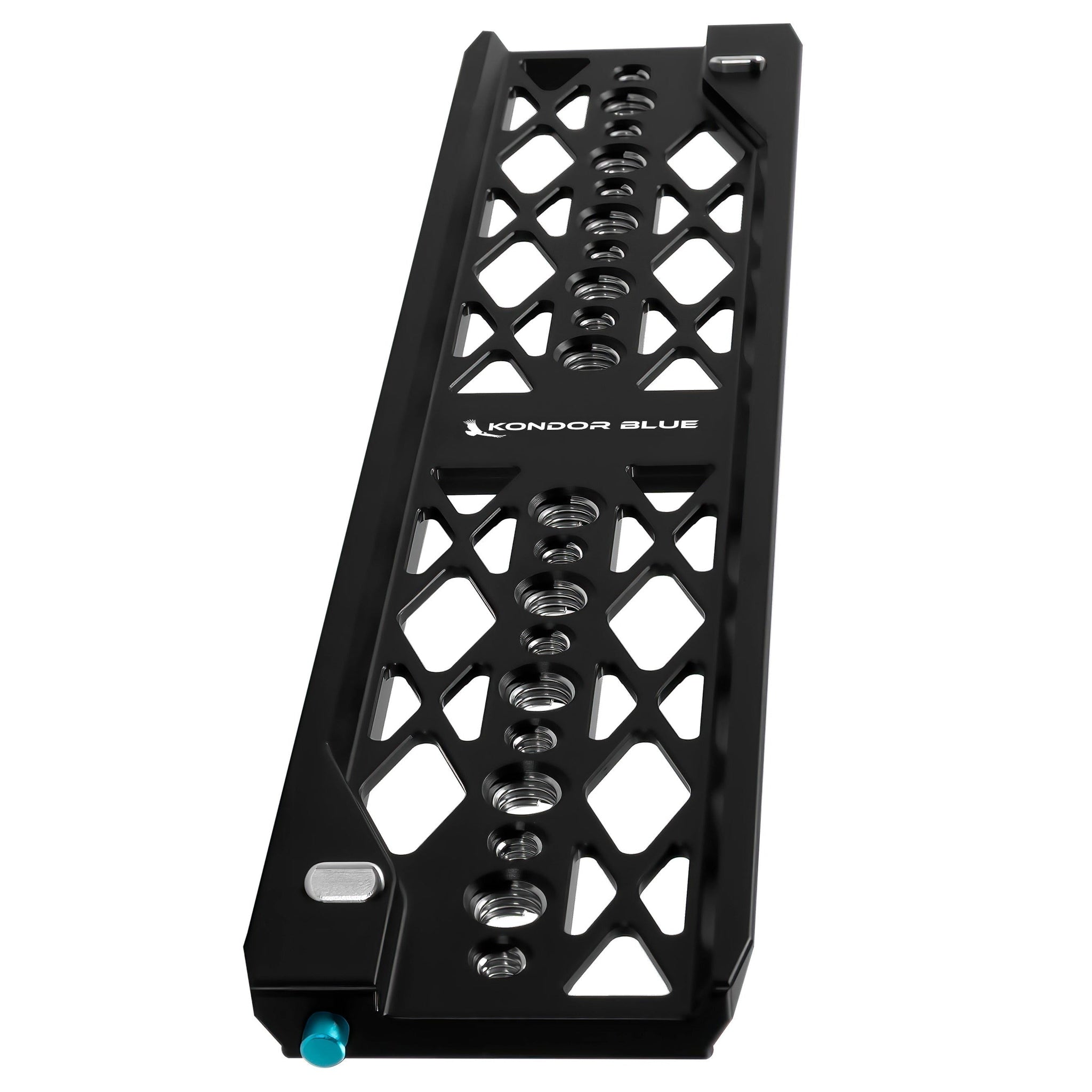 Kondor Blue 12" Arri Lightweight Dovetail Plate (Raven Black)