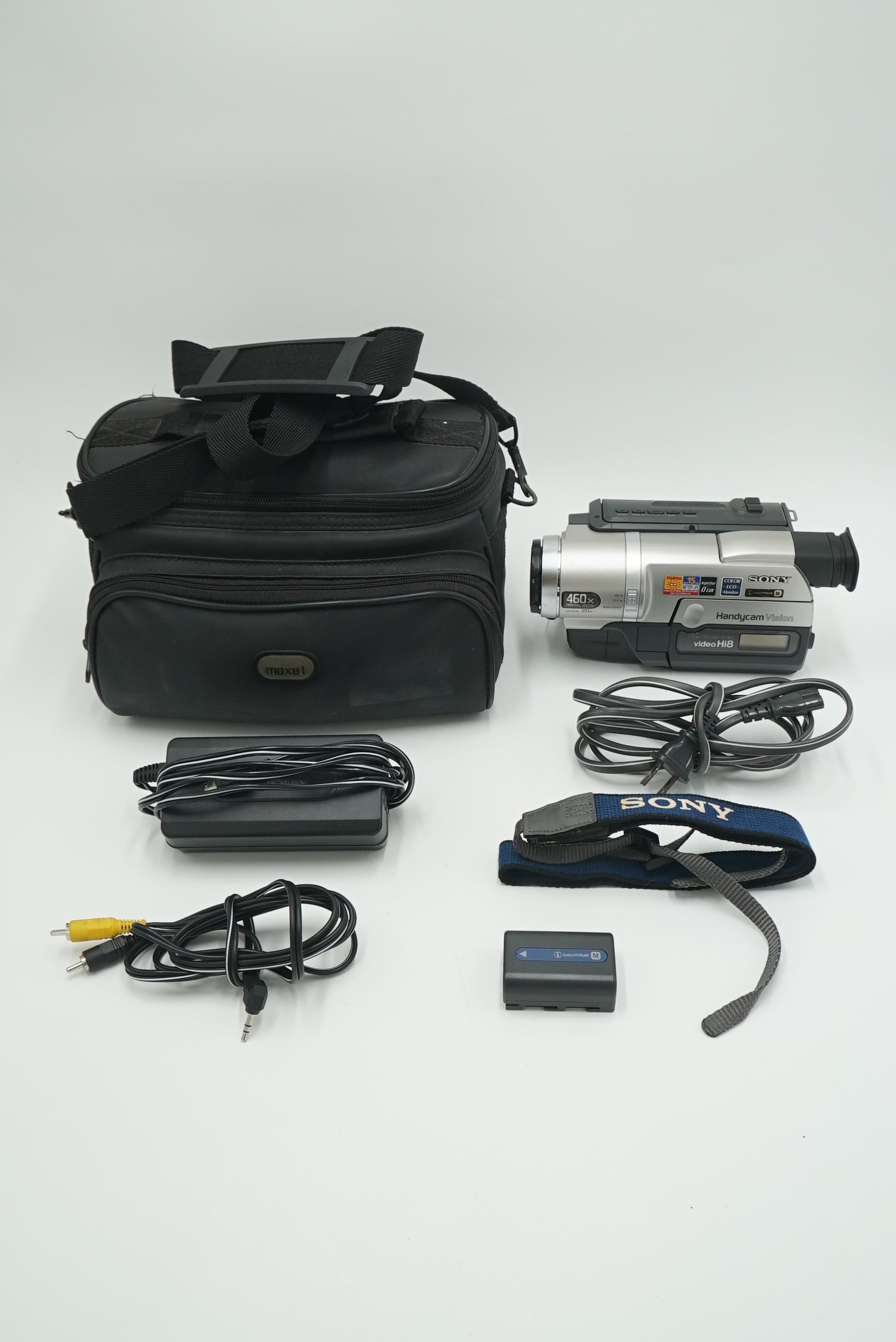 Sold Sony Handycam CCD-TRV108 Hi 8 Camcorder PARTS Repair