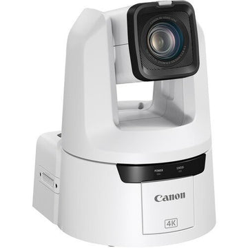 Canon CR-N500 Professional 4K NDI PTZ Camera with 15x Zoom (Titanium White)