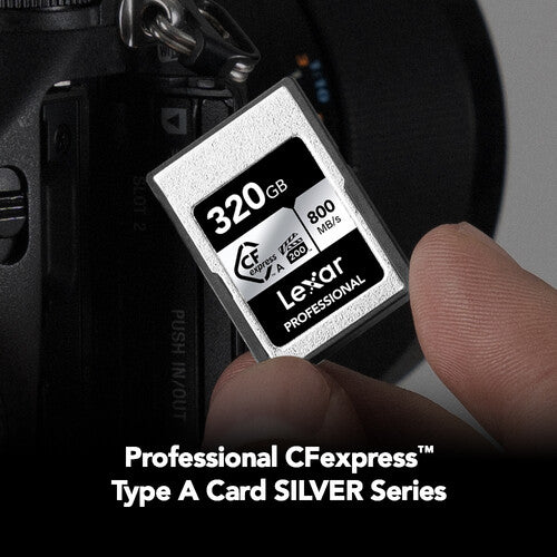 Lexar 320GB Professional CFexpress Type A Card SILVER Series