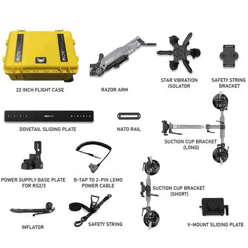 Movmax Razor Arm Air Shock-Absorption Car Shooting System - AVC photo video store