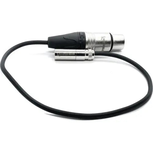 Kondor Blue TA4M Mini XLR 4 Pin Male to Female XLR Braided Audio Cable 16” - AVC photo video store