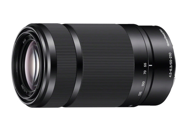 Sony SEL55210/B E 55-210mm f/4.5-6.3 OSS Lens, Ø49 SONY