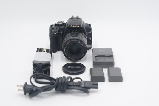 Canon EOS400D/1855/77283 EOS 400D, EF-S 18-55mm f/3.5-5.6 II, Used