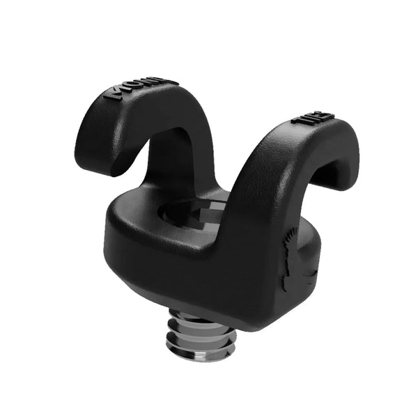 Kondor Blue Mondo Ties Cable Management Clips for Cameras (1/4"-20) ( 10 Pack / Raven Black) - AVC photo video store
