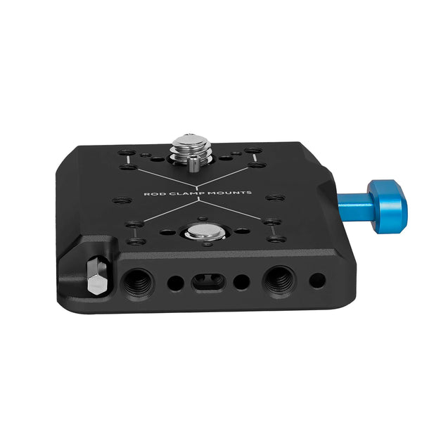 Kondor Blue Mini V-Mount Battery Plate (Raven Black) - AVC photo video store