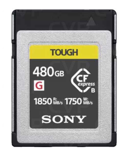Cartão de memória Sony CEBG480T 480 GB CFexpress Tipo B TOUGH
