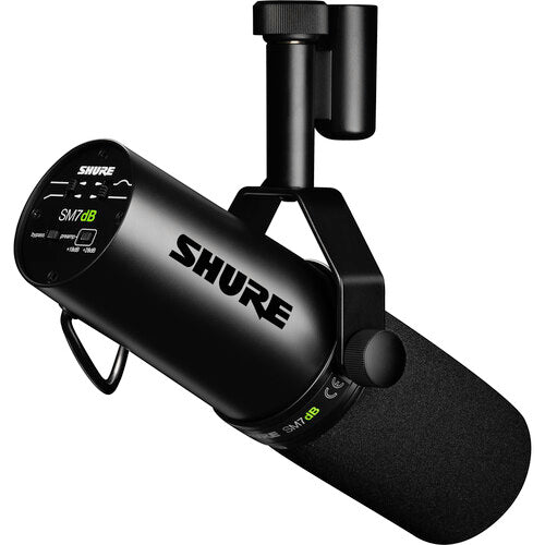 Shure SM7DB Vocal Microphone w/Built-In Preamp