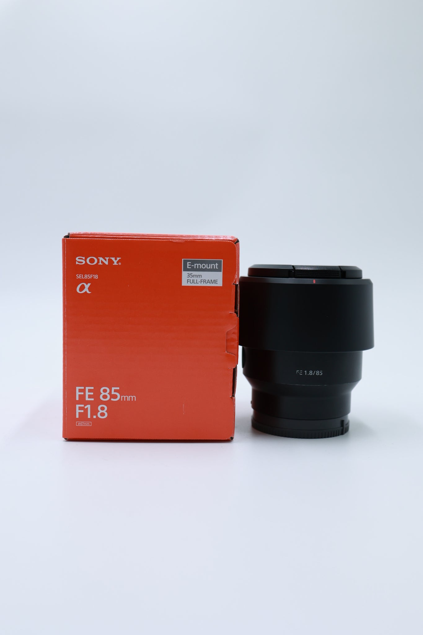 Sony SEL85F18/8024150 FE 85mm f/1.8 Lens, Used