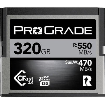 Prograde Digital PGCFA320GCRNA 320GB CFast 2.0 Memory Card