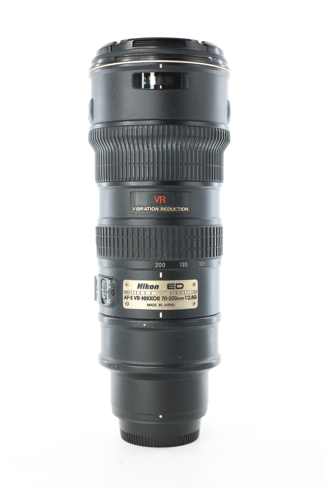 Nikon AFS70200/2.8GEDVR/35268, AF-S 70-200mm f/2.8G ED VR, Used (For Parts)