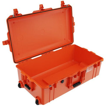 Pelican 1615AirNF Wheeled Hard Case with Liner, No Insert (Orange)