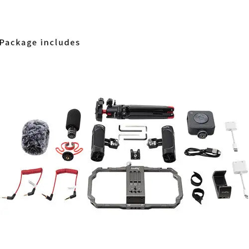 SmallRig 3384C All-in-One Smartphone Mobile/Vlogging Video Kit - AVC photo video store