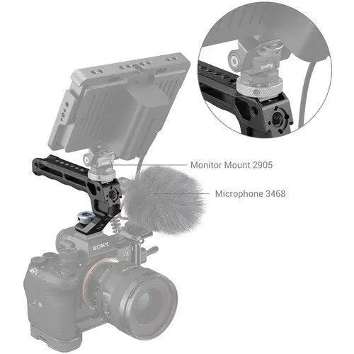 SmallRig 3764 Top Handle with Shoe Mount (Lite) - AVC photo video store