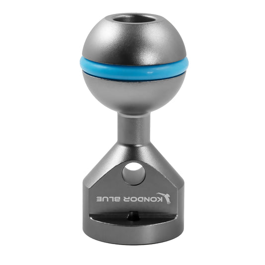 Kondor Blue Ball Head to 3/8" Accessory Mount for Magic Arms (Space Gray)