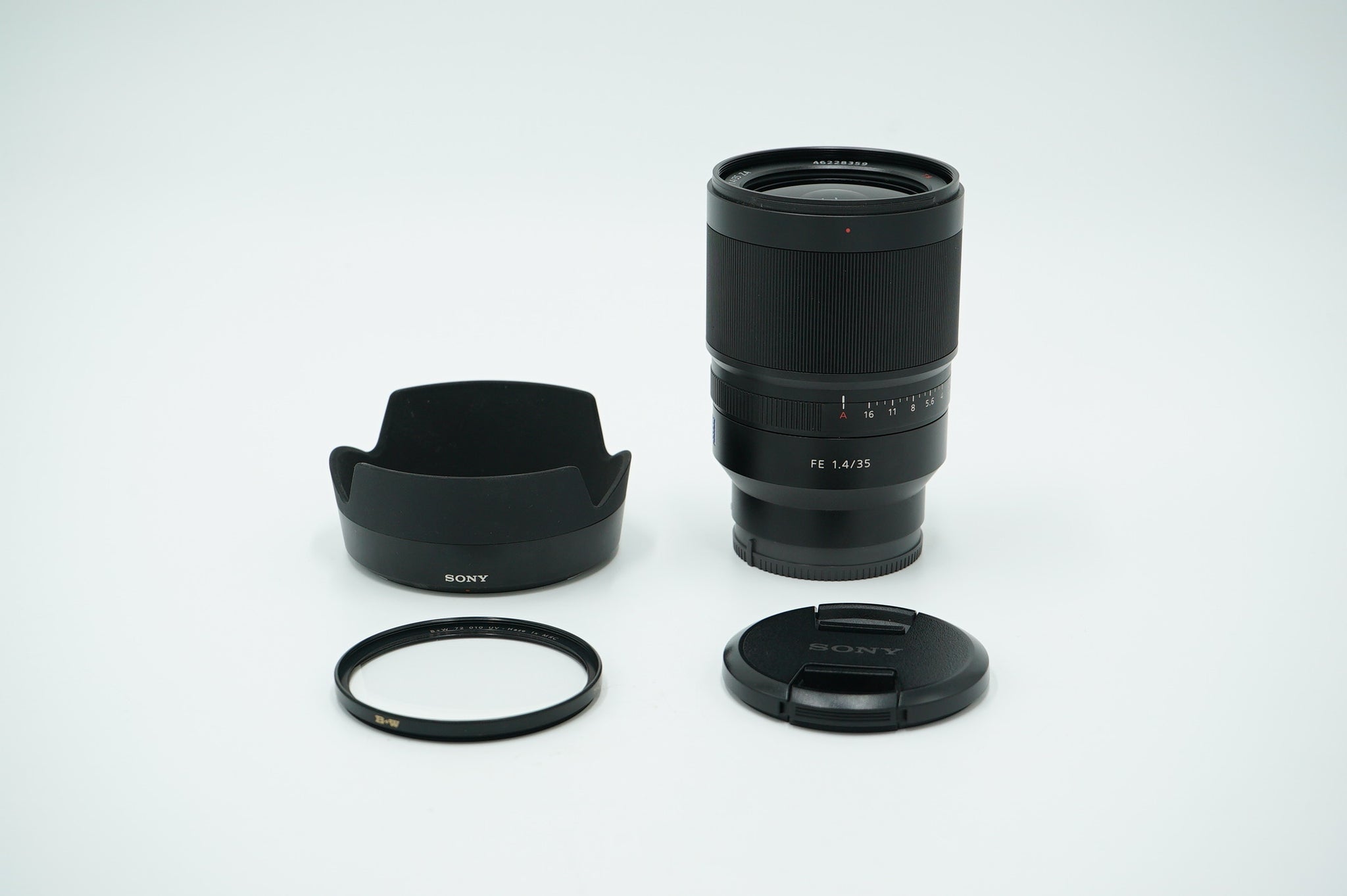 Sony SEL35F14Z/020786 FE 35mm f/1.4 ZA Lens, Used