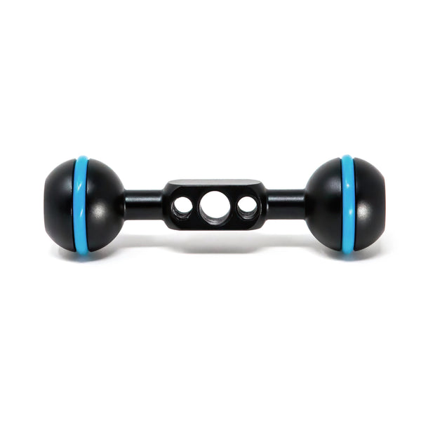 Kondor Blue Cine Magic Arm 4" Extension Bar (Double Ball Head) (Raven Black)